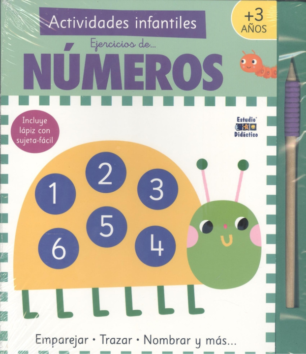 Kniha Ejercicios de NÚMEROS Toni Stemp