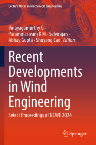 Knjiga Recent Developments in Wind Engineering Vinayagamurthy G