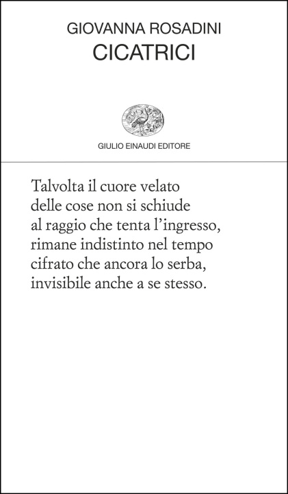 Kniha Cicatrici Giovanna Rosadini