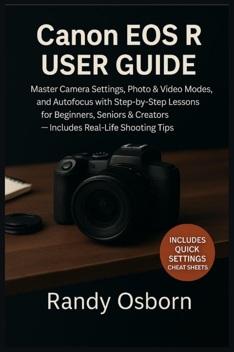 Kniha Canon EOS R User Guide 