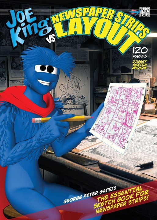 Knjiga Joe King vs Newspaper Strips Layout George Peter Gatsis
