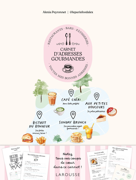 Knjiga Journal de gourmandises MORENO-A