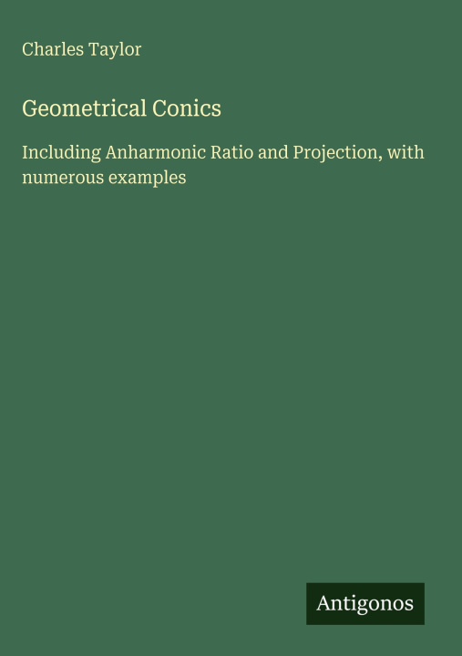 Kniha Geometrical Conics 