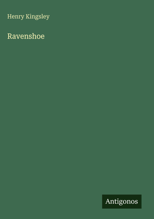 Livro Ravenshoe Henry Kingsley