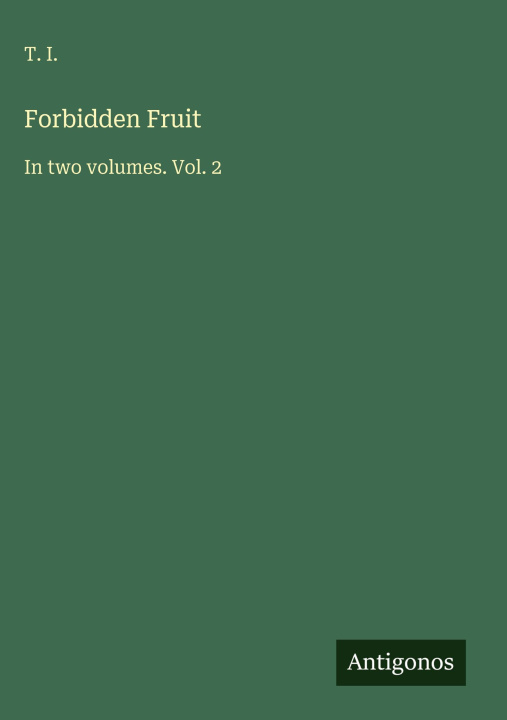 Kniha Forbidden Fruit 