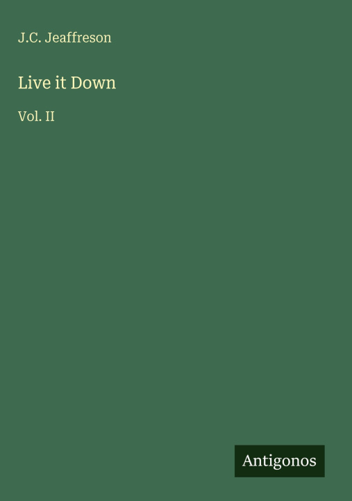 Kniha Live it Down 