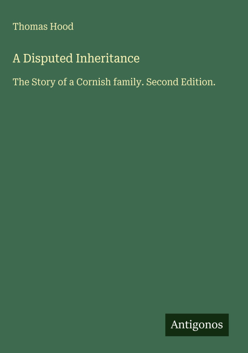 Kniha A Disputed Inheritance 
