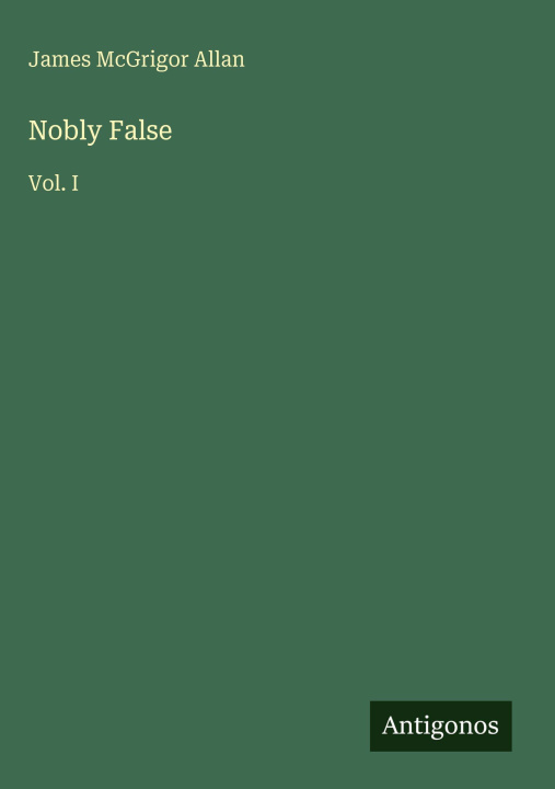 Kniha Nobly False 