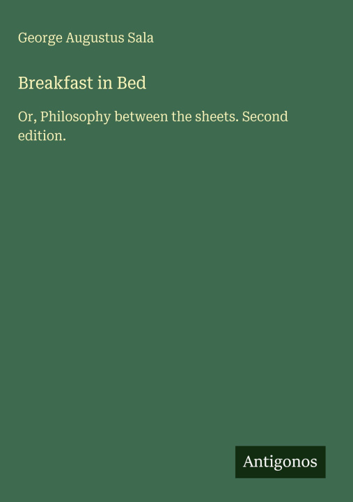 Knjiga Breakfast in Bed 