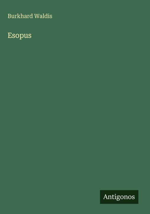 Kniha Esopus 
