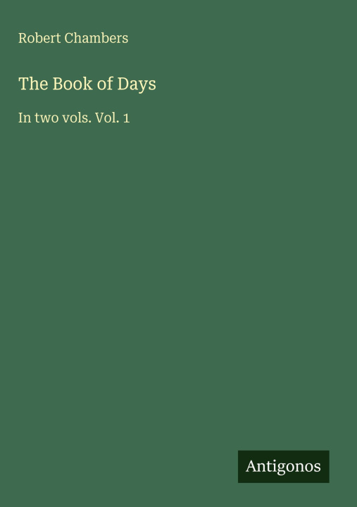 Kniha The Book of Days 