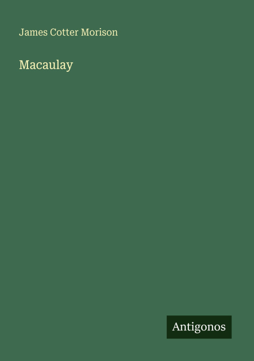 Kniha Macaulay 