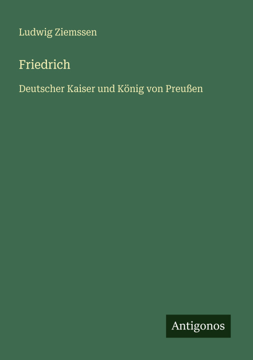Βιβλίο Friedrich Ludwig Ziemssen