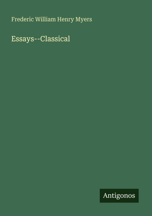 Βιβλίο Essays--Classical 