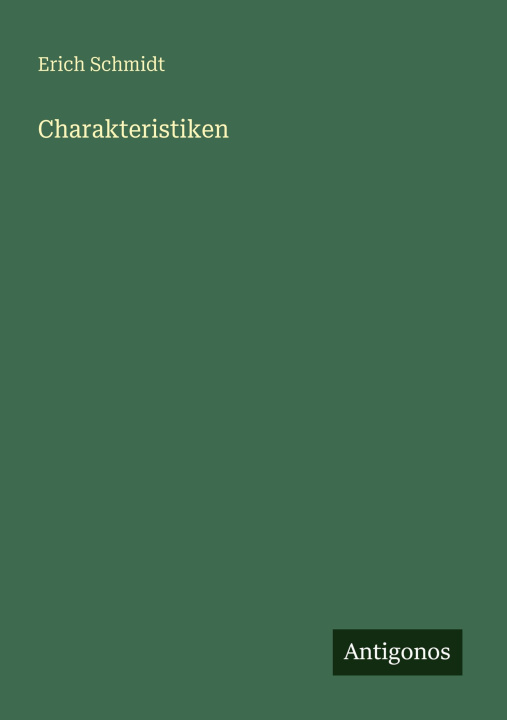 Knjiga Charakteristiken 