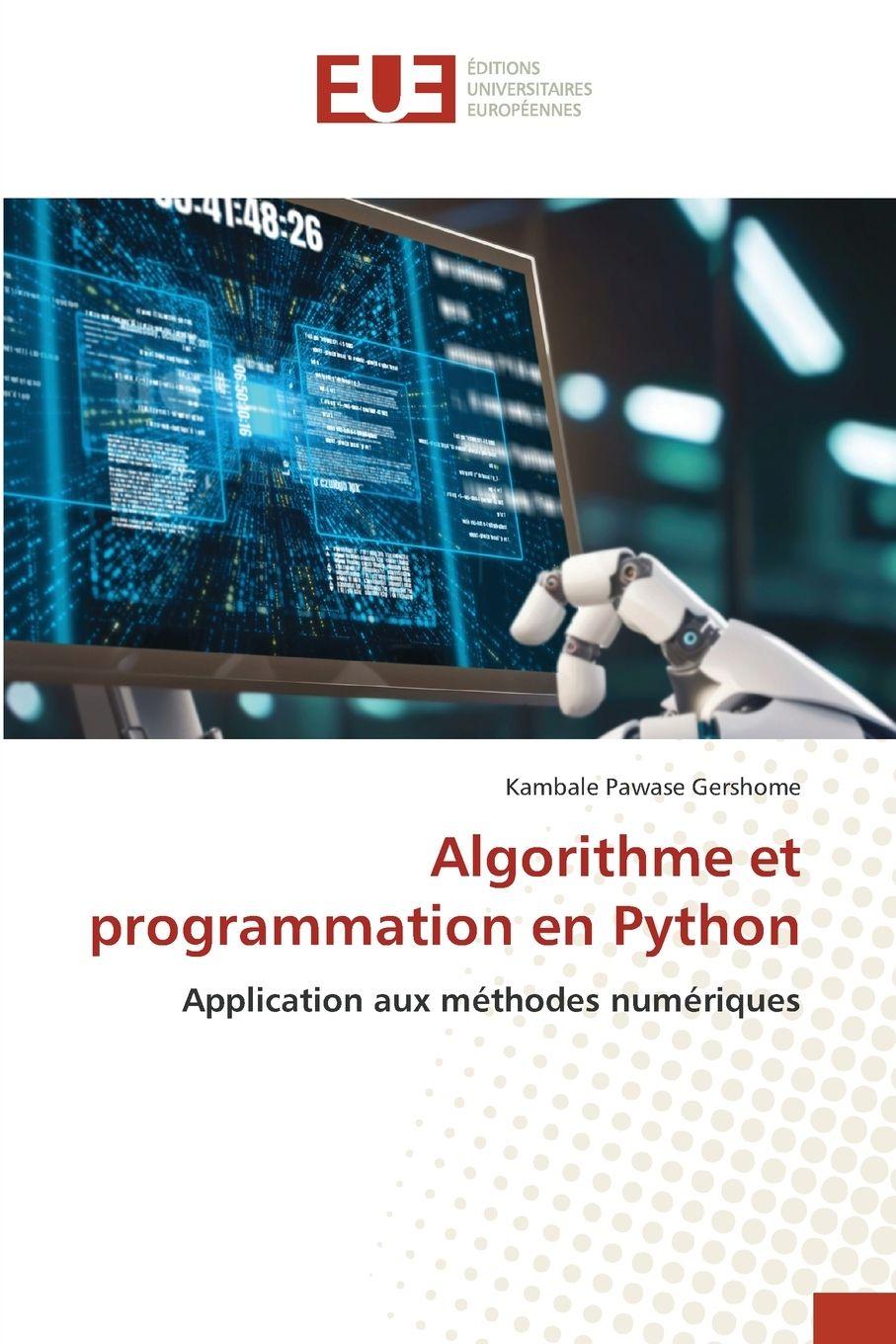 Knjiga Algorithme et programmation en Python Kambale Pawase Gershome