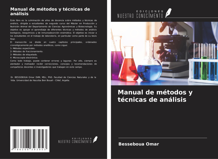 Βιβλίο Manual de métodos y técnicas de análisis 