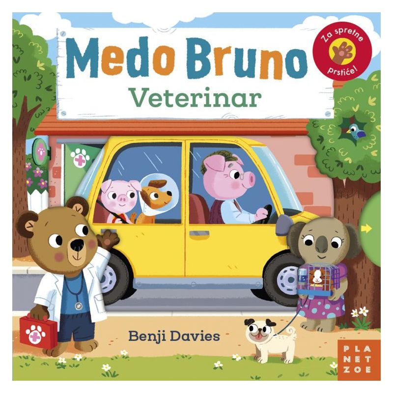 Kniha Medo Bruno Veterinar Benji Davies