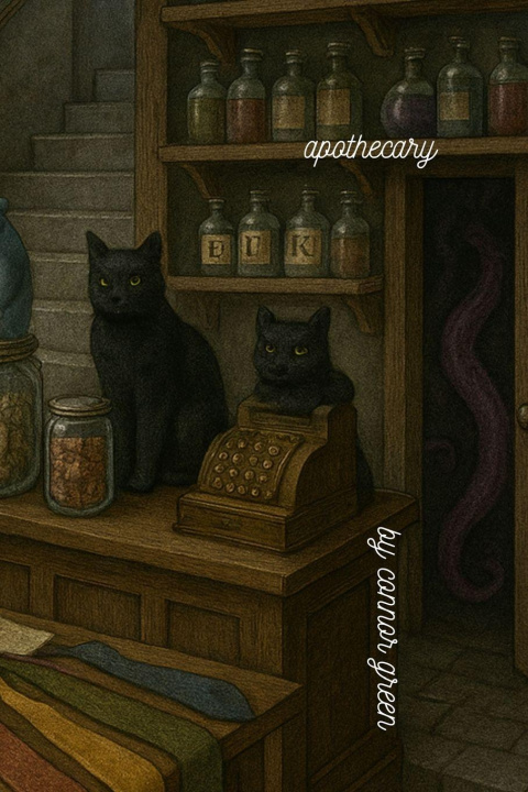 Knjiga apothecary Connor Green