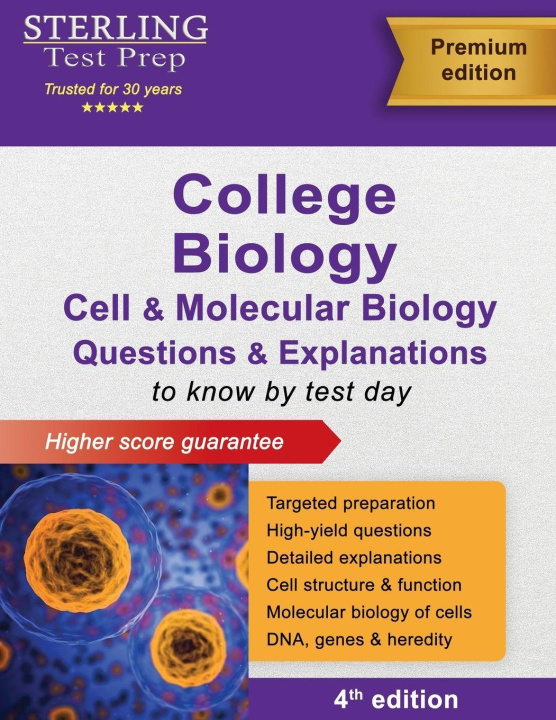 Βιβλίο College Biology Questions & Explanations Sterling Test Prep
