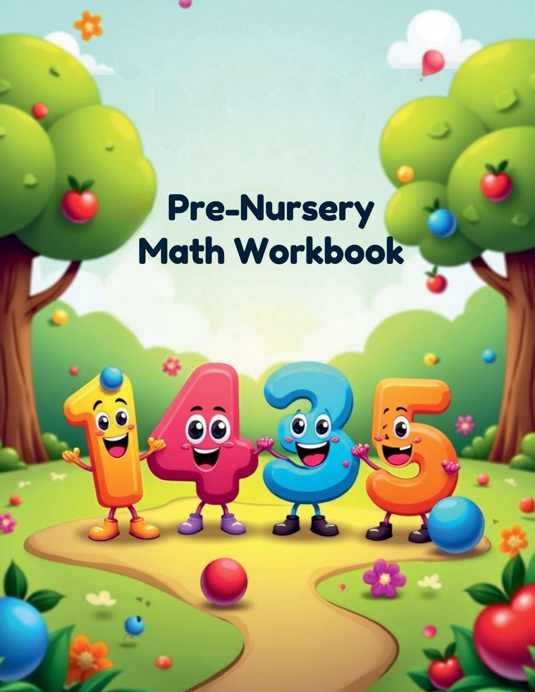 Kniha Pre-Nursery Math Workbook 
