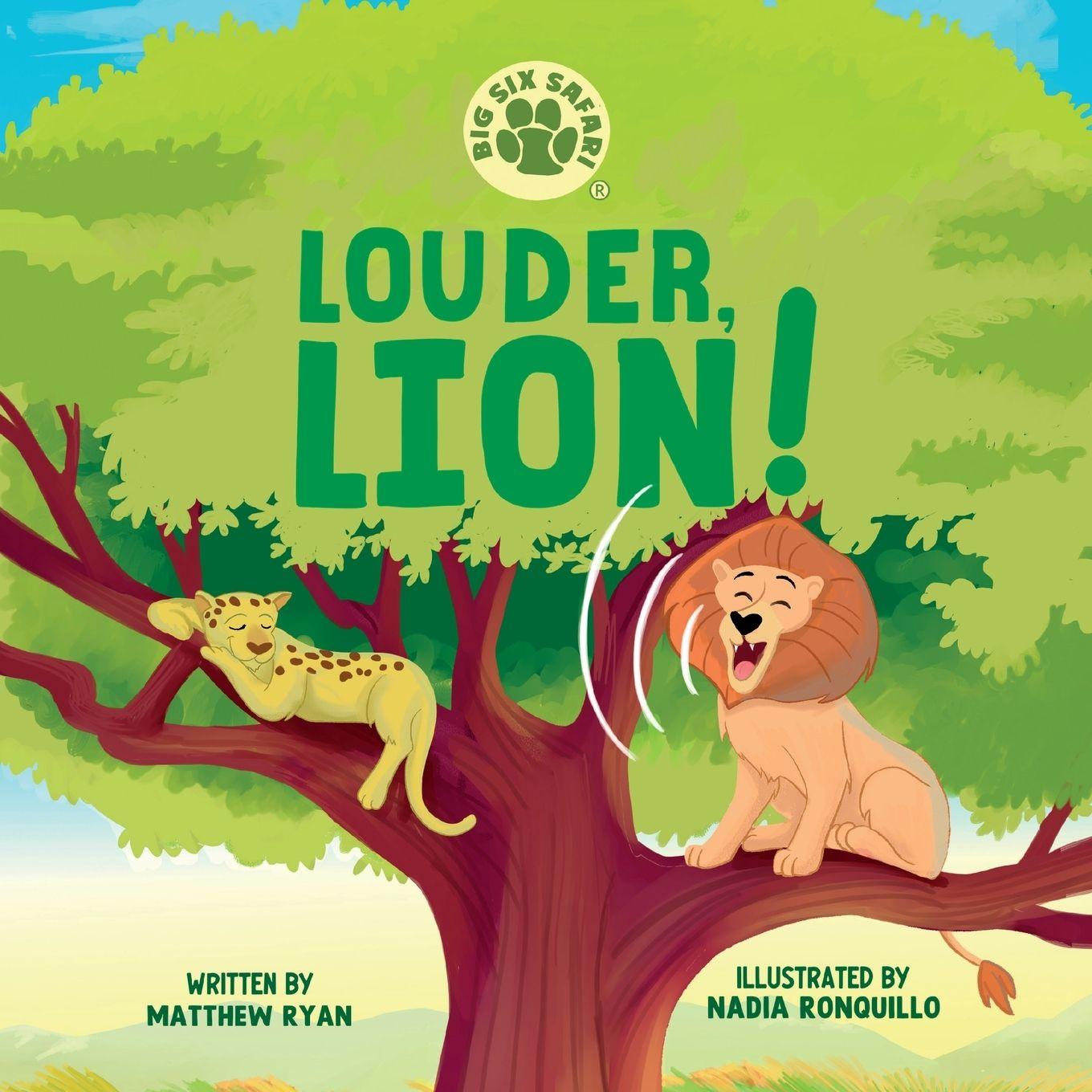 Boek Louder, Lion! Matthew Ryan
