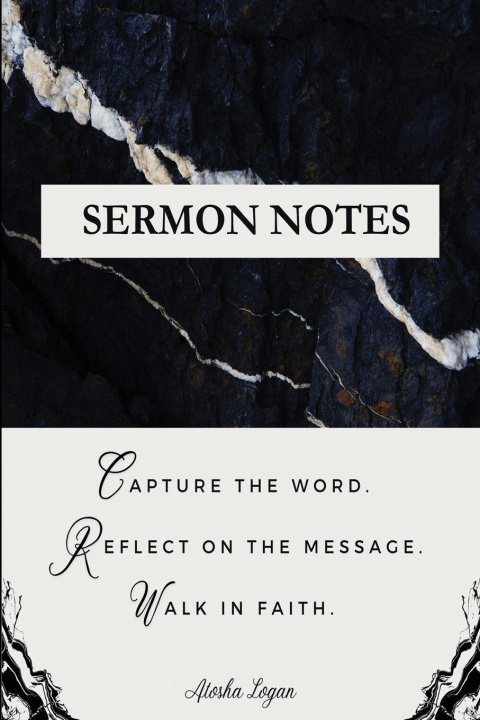 Knjiga Sermon Notes Atosha Logan