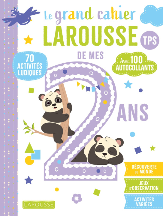Βιβλίο Le Grand cahier LAROUSSE de mes 2 ans Lucille Hasiak