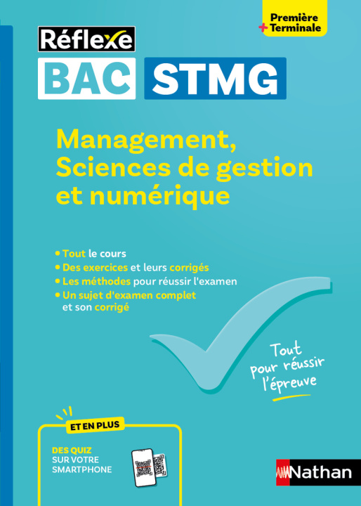 Βιβλίο Guide Bac STMG - Spécialité Management, sciences de gestion et numérique 1re/ Tle - Réflexe - N° 27 Caroline Gonnet
