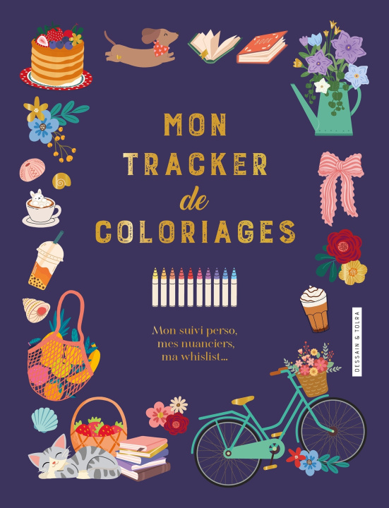 Knjiga Mon tracker de coloriages 