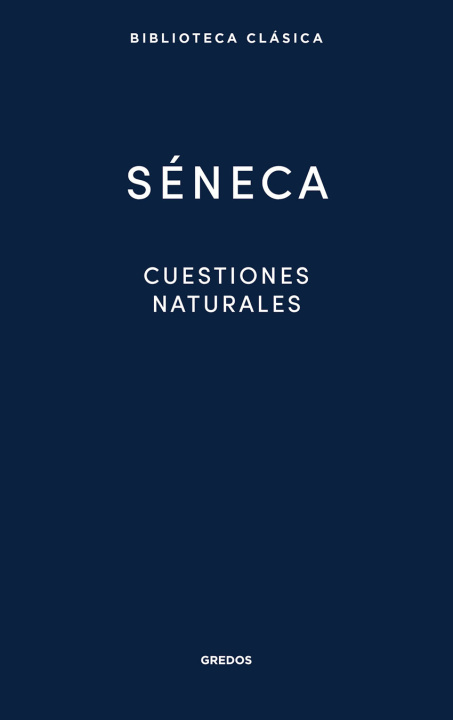 Knjiga CUESTIONES NATURALES Seneca