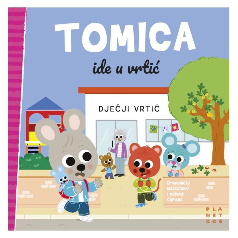 Kniha Tomica ide u vrtić Mélanie Combes