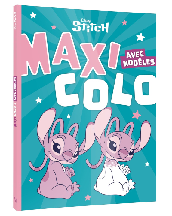 Knjiga LILO ET STITCH - Maxi Colo avec modèles - Disney 