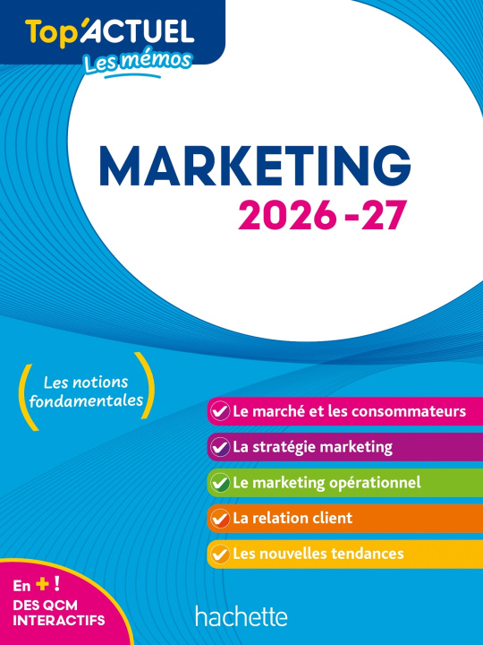 Βιβλίο Top actuel Marketing 2026-2027 Hamza Merabet