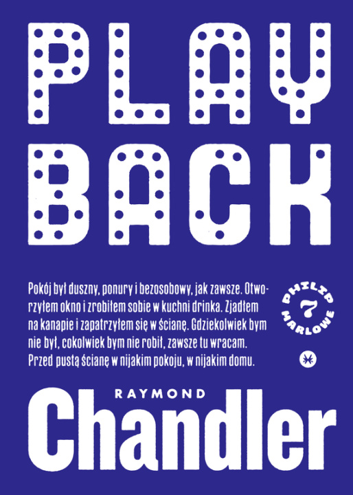 Buch Playback Raymond Chandler