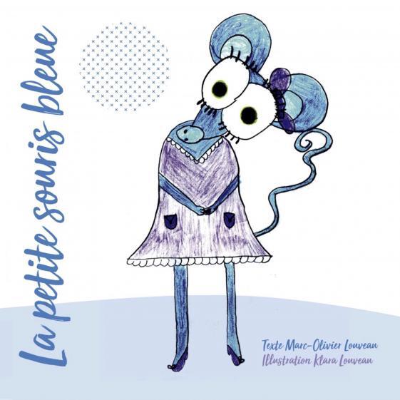 Carte La petite souris bleue louveau
