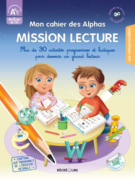 Buch Mon cahier des Alphas - Mission Lecture Olivier Dubois du Nilac