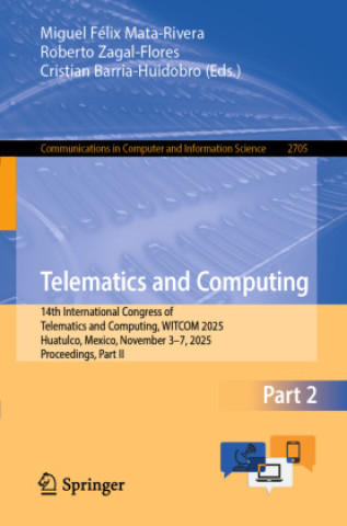 Kniha Telematics and Computing Miguel Félix Mata-Rivera