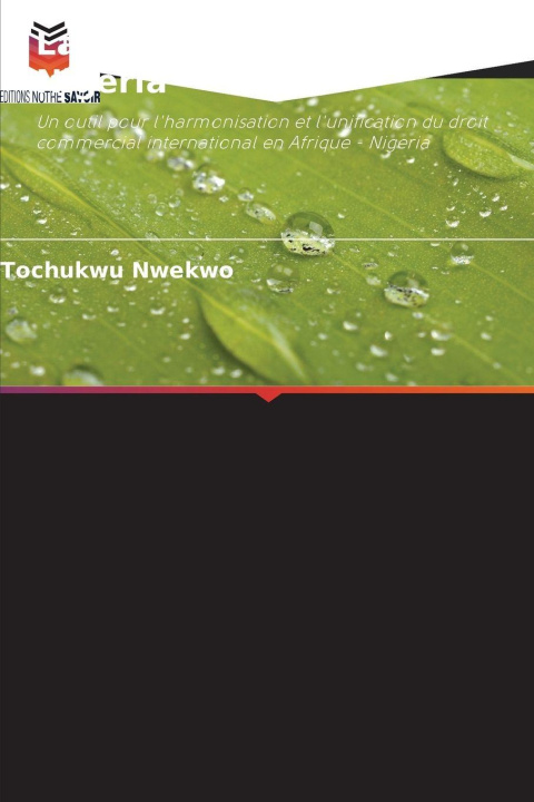 Kniha La CVIM en Afrique - Nigeria Tochukwu Nwekwo
