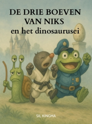 Knjiga De Drie Boeven van Niks Sil Kingma