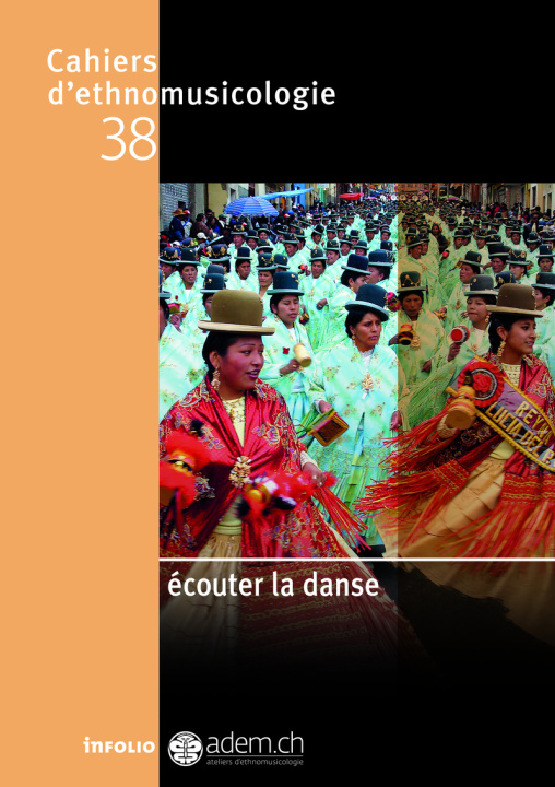 Βιβλίο Cahiers d'ethnomusicologie - Volume 38 Écouter la danse 
