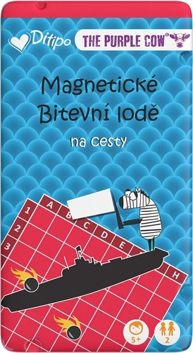 Hra/Hračka Magnetické Bitevní lodě 