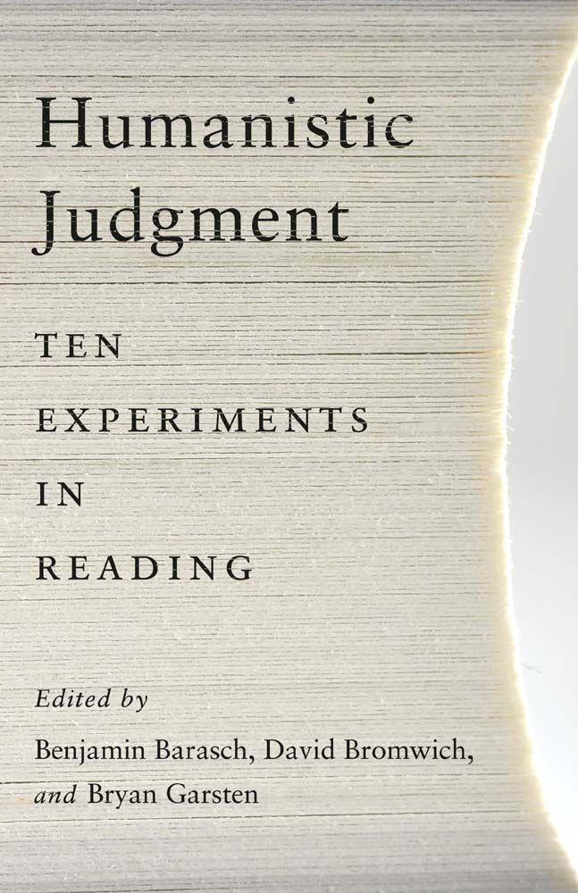 Book Humanistic Judgment Bryan Garsten