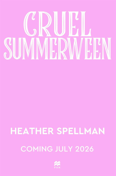 Knjiga Cruel Summerween Heather Spellman
