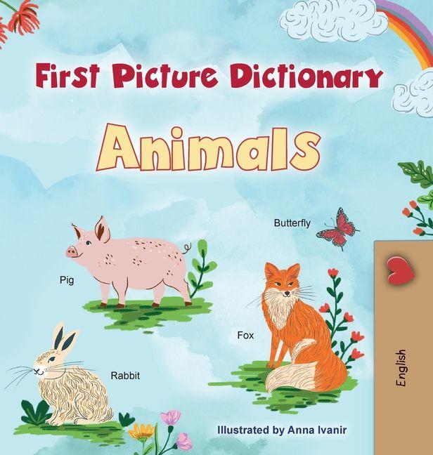 Kniha First Picture Dictionary - Animals KidKiddos Books