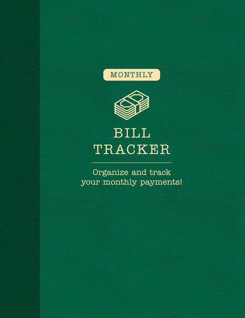 Książka Monthly Bill Tracker 