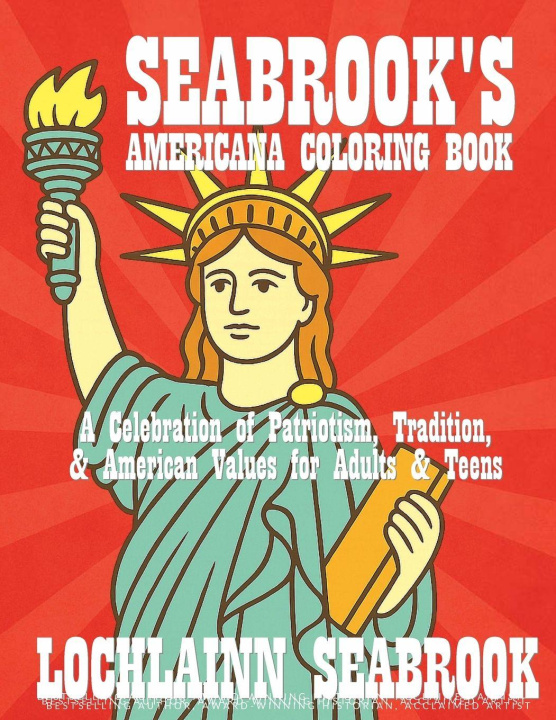 Knjiga Seabrook's Americana Coloring Book Lochlainn Seabrook