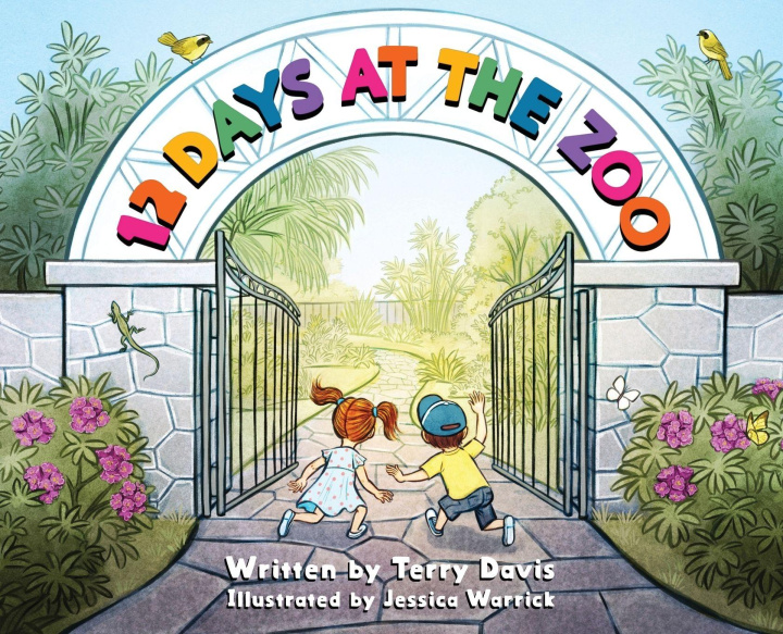 Kniha 12 Days at the Zoo Jessica Warrick