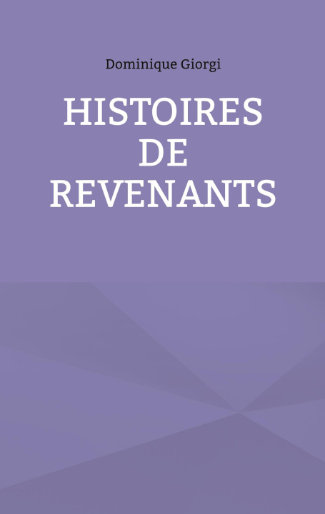 Книга Histoires de revenants Giorgi