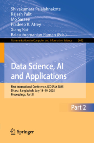 Книга Data Science, AI and Applications Rajesh Palit